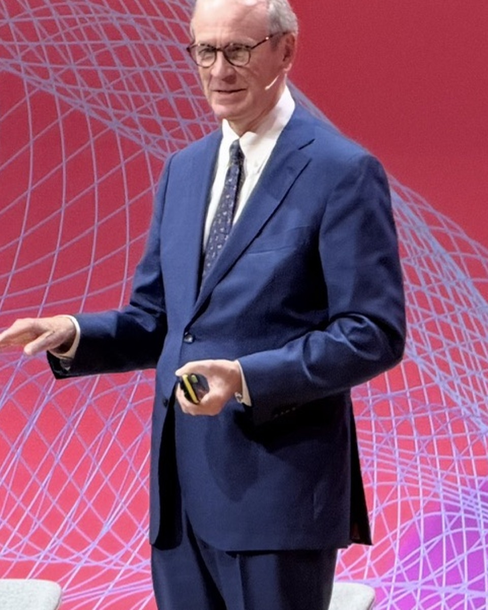 Bryant D Nielson delivering a keynote
